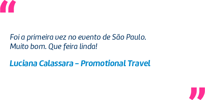 Luciana Calassara - Promotional Travel