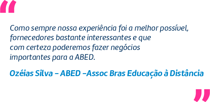 Ozéias Silva - ABED -Assoc Bras Educação à Distância